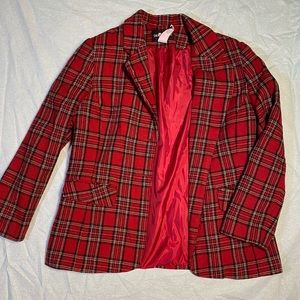 5/$25 *TREND* 🔥 Vintage Plaid Blazer